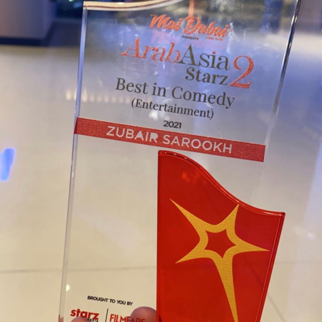 zubair sarookh arab asia starz award